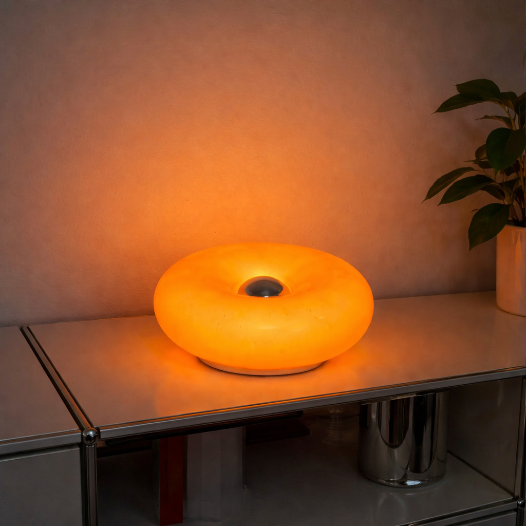 Donut lamp
