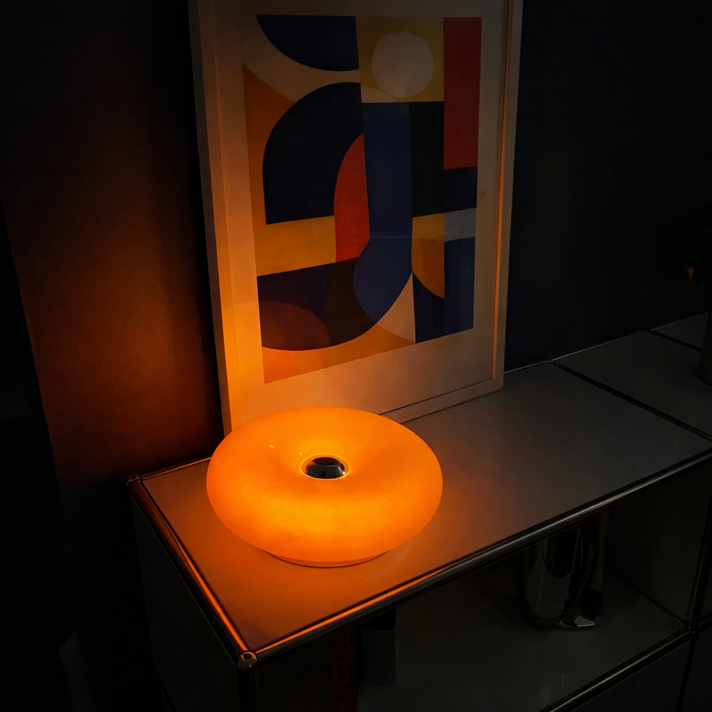 Donut lamp
